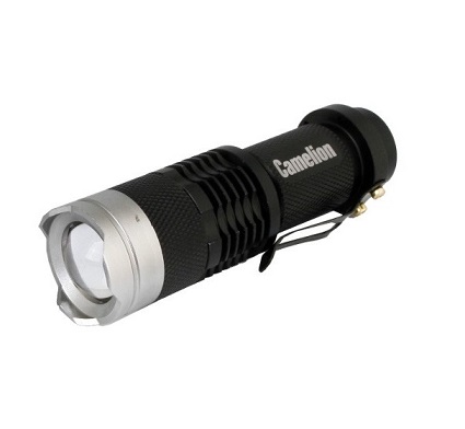 Фонарь ручной Camelion LED5135 1xLR6 XPE ZOOM фото Фонарь ручной Camelion LED5135 1xLR6 XPE ZOOM картинка